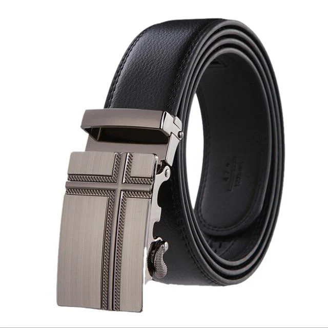 LFMB™ Metal Buckle Formal Leather Belt for Men - Image 11