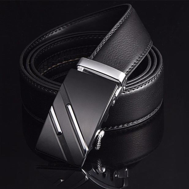 LFMB™ Metal Buckle Formal Leather Belt for Men - Image 4