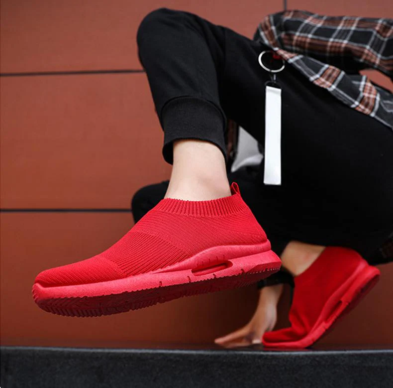 Slip-on Breathable Mesh Summer Shoes For Men - Image 12