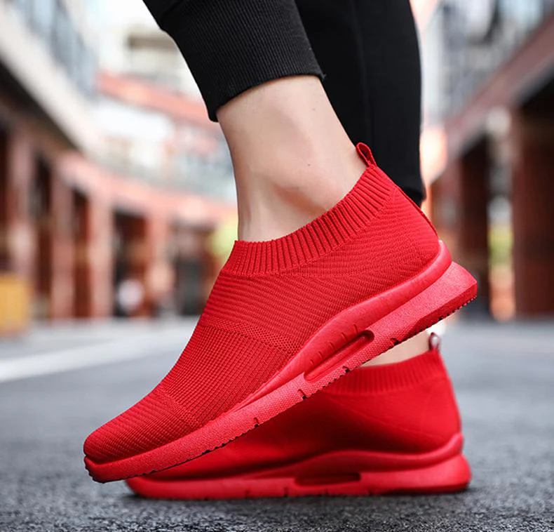 Slip-on Breathable Mesh Summer Shoes For Men - Image 4