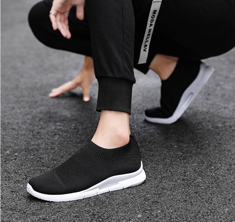 Slip-on Breathable Mesh Summer Shoes For Men - Image 5