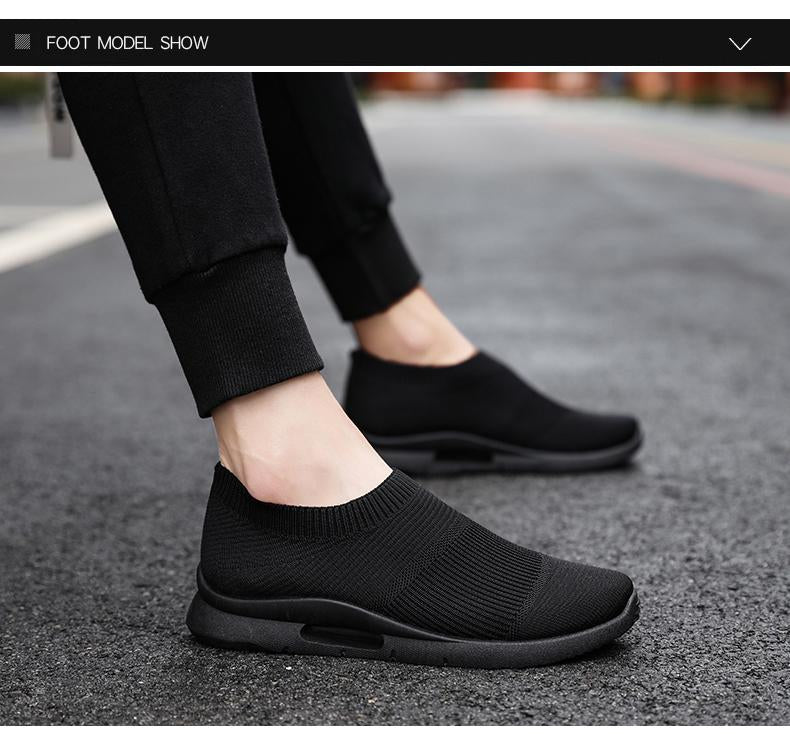 Slip-on Breathable Mesh Summer Shoes For Men - Image 7