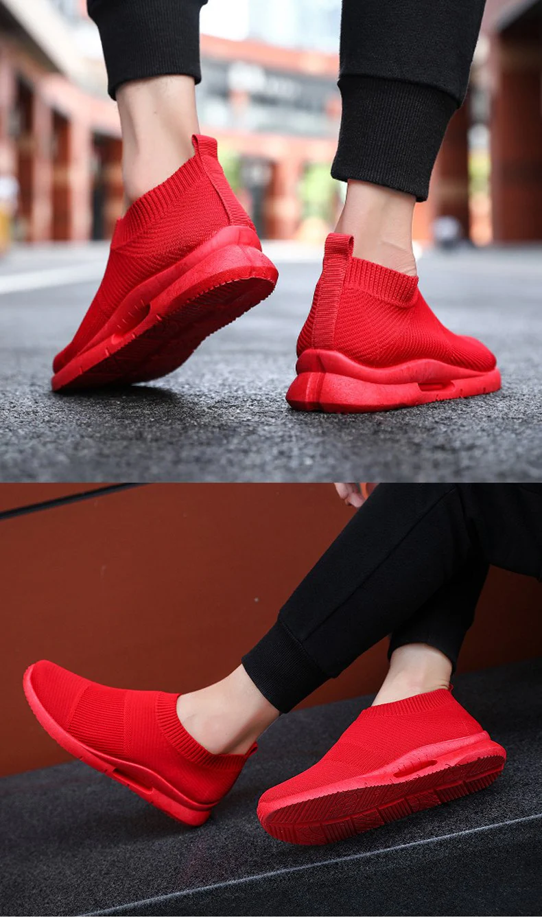 Slip-on Breathable Mesh Summer Shoes For Men - Image 8