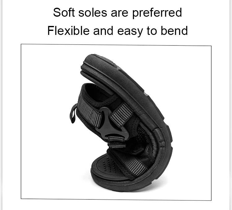 Extraordinary Comfort Lightweight & Flexible Non-Slip Waterproof Hoop & Loop Sandals - Image 10