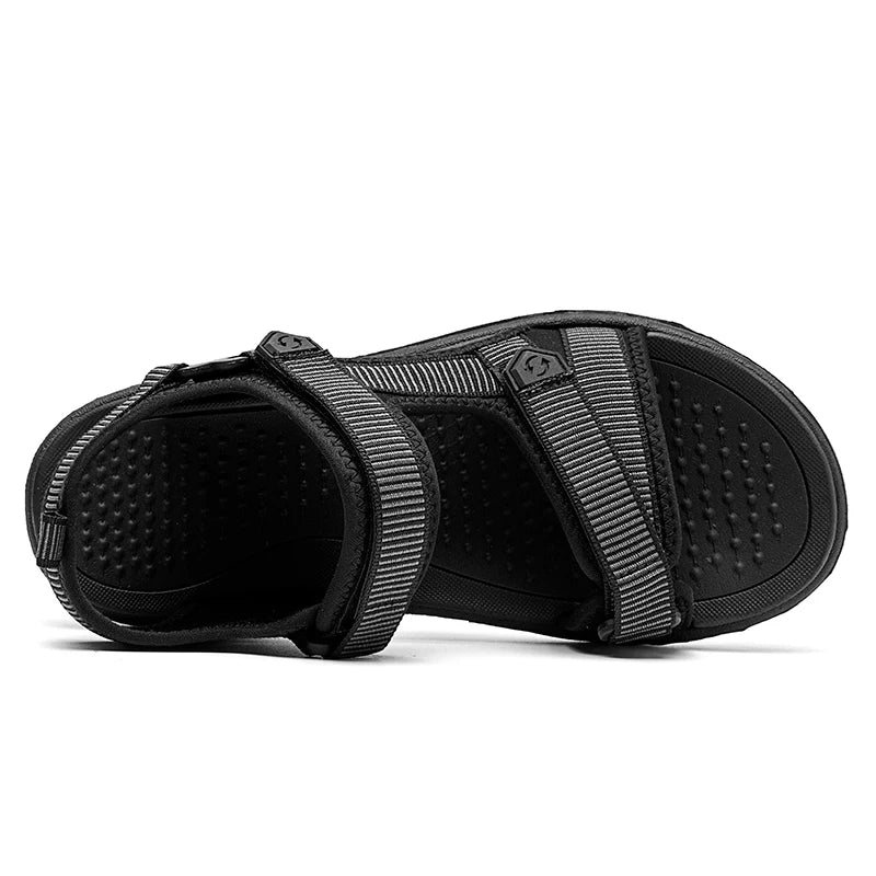 Extraordinary Comfort Lightweight & Flexible Non-Slip Waterproof Hoop & Loop Sandals - Image 16