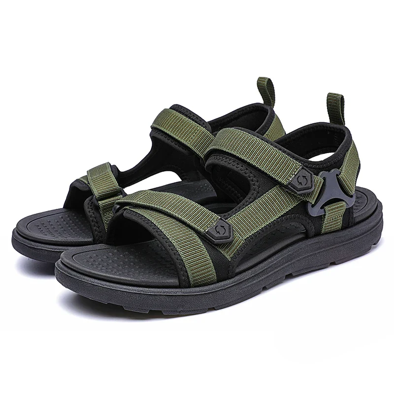 Extraordinary Comfort Lightweight & Flexible Non-Slip Waterproof Hoop & Loop Sandals - Image 26