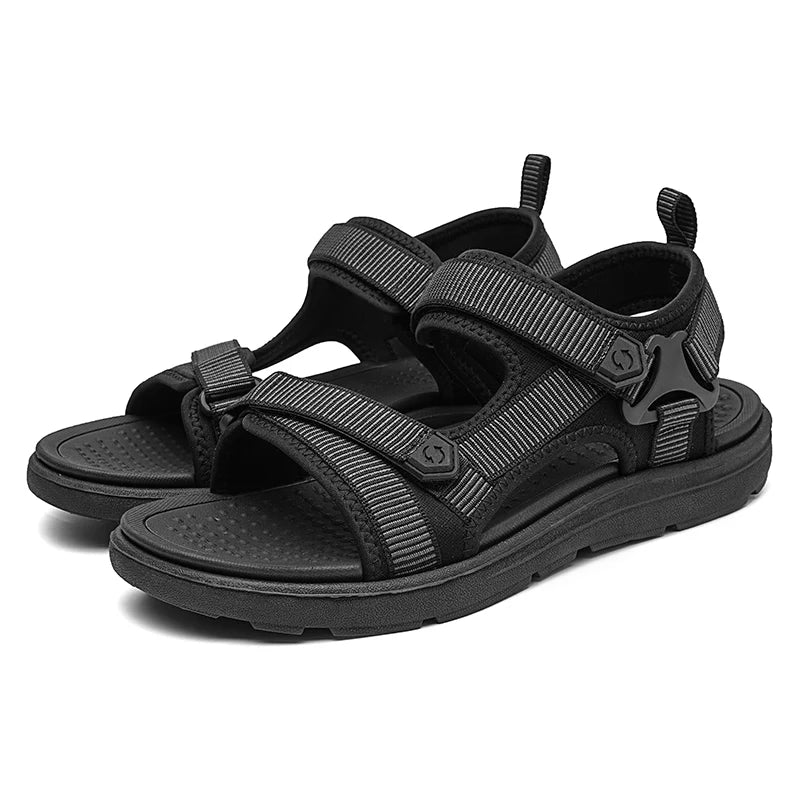 Extraordinary Comfort Lightweight & Flexible Non-Slip Waterproof Hoop & Loop Sandals - Image 28