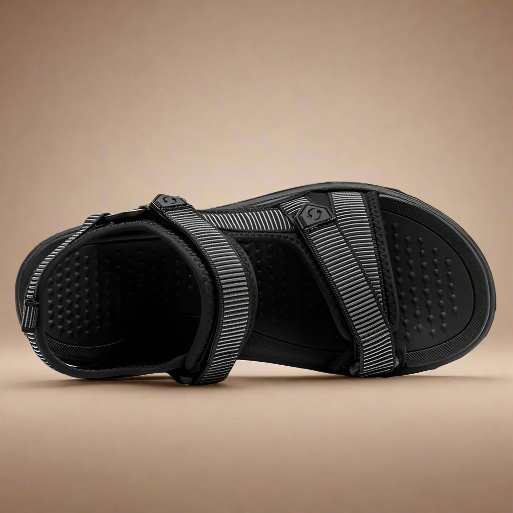 Extraordinary Comfort Lightweight & Flexible Non-Slip Waterproof Hoop & Loop Sandals - Image 30