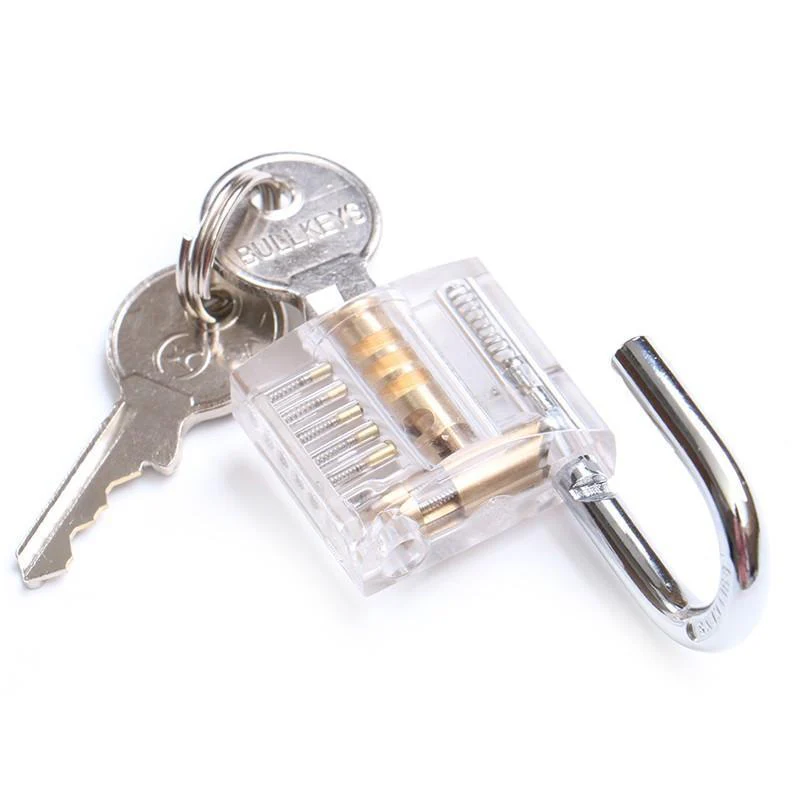 (Hobby-KIT) Transparent Padlock + Hobby Picks Set - Image 3