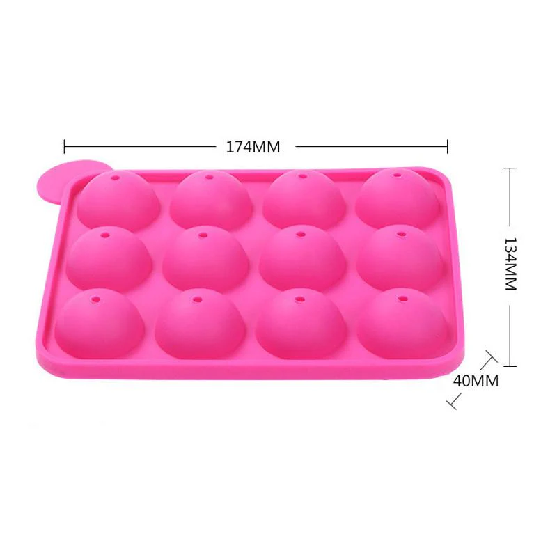 Lollipop Pop 12 Holes Mould Silicone Shape - Image 4