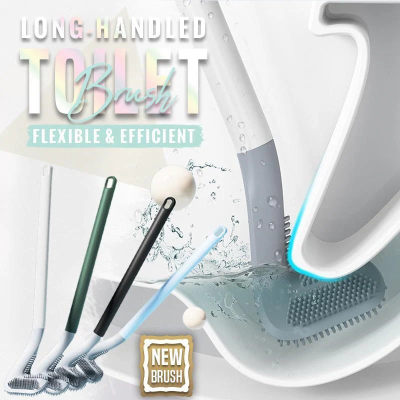 Long Handle Golf Shape Toilet Silicone Brush - Image 6