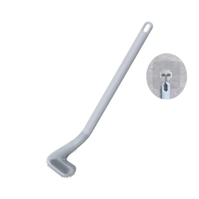 Long Handle Golf Shape Toilet Silicone Brush - Image 8