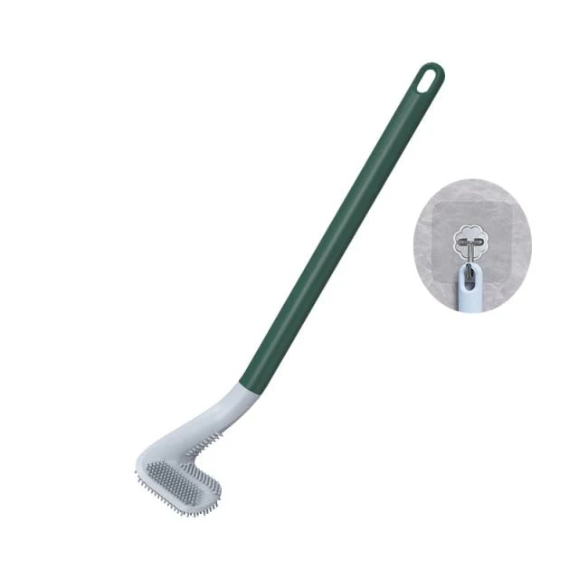 Long Handle Golf Shape Toilet Silicone Brush - Image 9