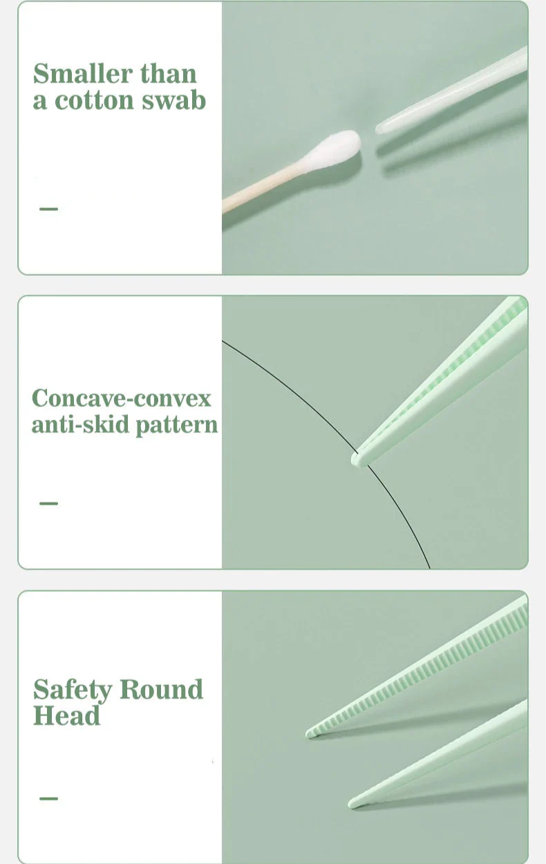 Extra-Safe Family Ear Cleaning Kit with LED Light, Magnifier, Tweezers & Multiple Spoon Heads - Image 15