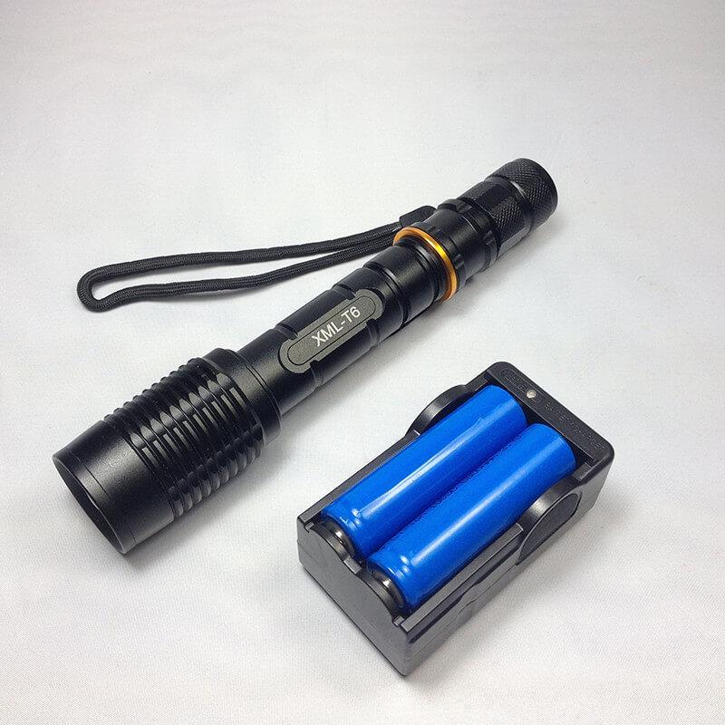 LUX™ CREE XM-L T6 LED 5 mode zoomable Flashlight - Image 2