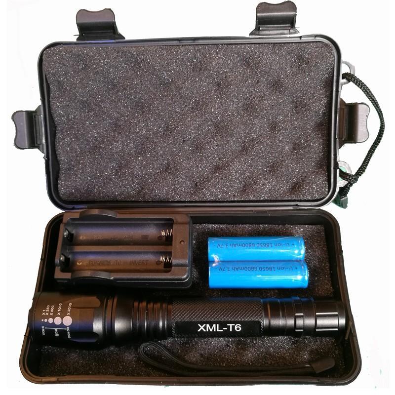 LUX™ CREE XM-L T6 LED 5 mode zoomable Flashlight - Image 4