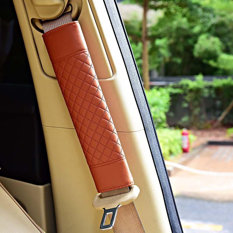 Luxurious Seat Belt Shoulder Cushions - Image 2