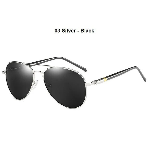 Vintage Polarized Pilot Sunglasses - Image 15