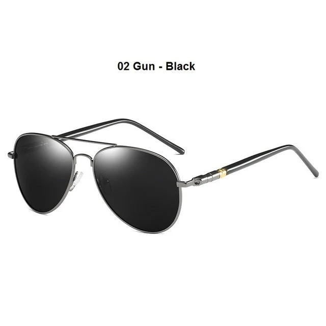 Vintage Polarized Pilot Sunglasses - Image 18