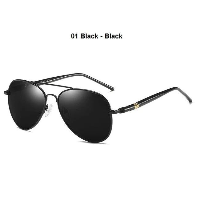 Vintage Polarized Pilot Sunglasses - Image 19