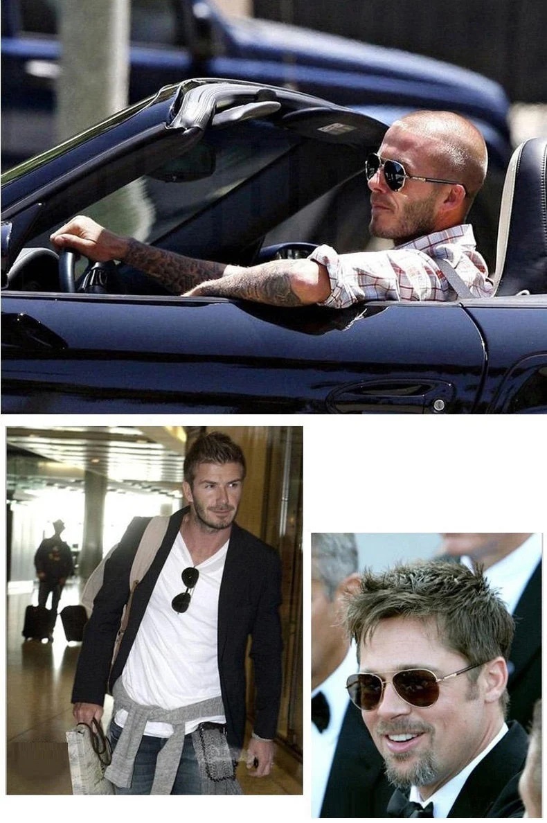 Vintage Polarized Pilot Sunglasses - Image 22
