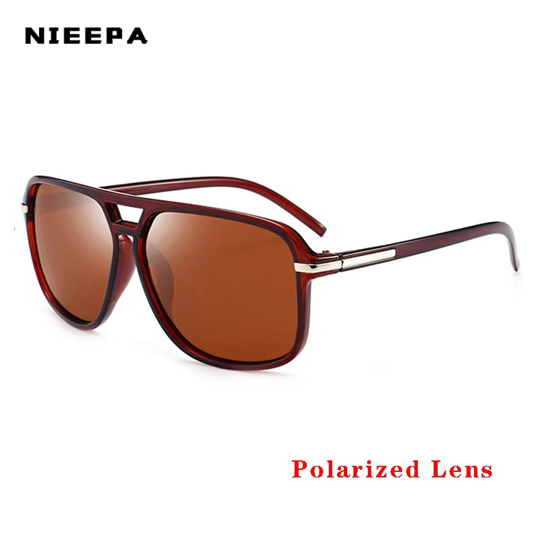 Vintage Squared Polarized Sunglasses - Image 6