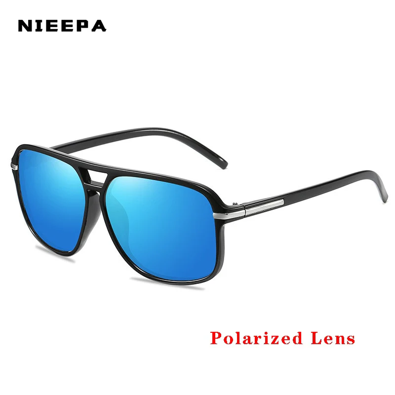 Vintage Squared Polarized Sunglasses - Image 8