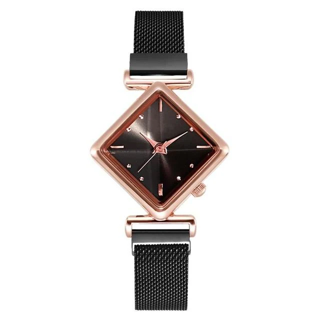 Luxury Women's Square Diamond Watch - Image 27