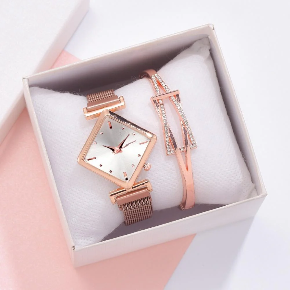 Luxury Women's Square Diamond Watch - Image 31