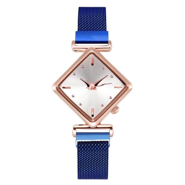Luxury Women's Square Diamond Watch - Image 32