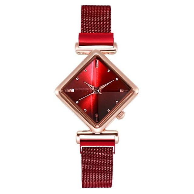 Luxury Women's Square Diamond Watch - Image 38