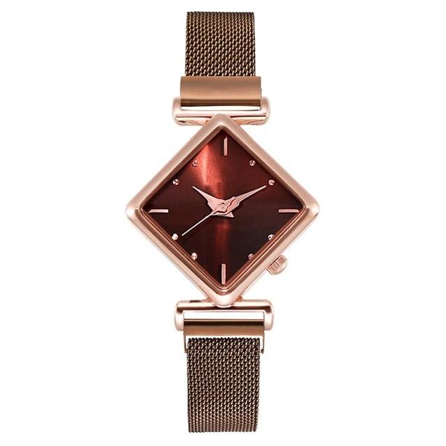 Luxury Women's Square Diamond Watch - Image 6