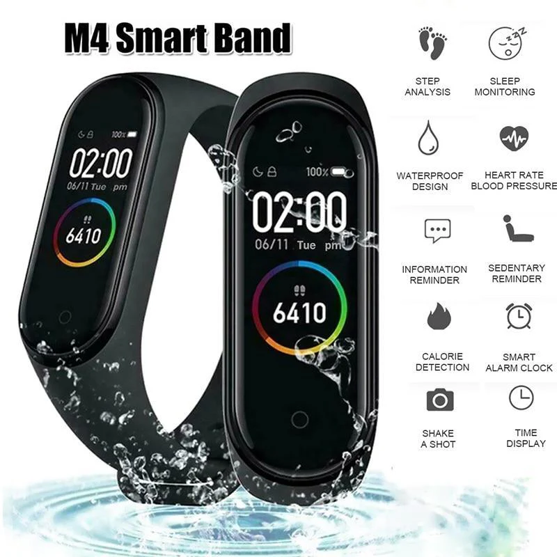 M4™Leading-Edge Fitness & Health Tracker Smart Watch (Android & IOS) - Image 9