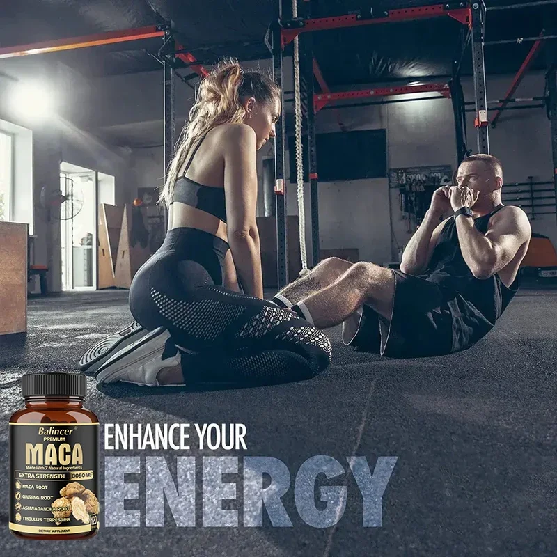 Extra Strength 7-in-1 Herbal Extracts Maca Root Blend for Male Vitality & Overall Wellness - Image 15