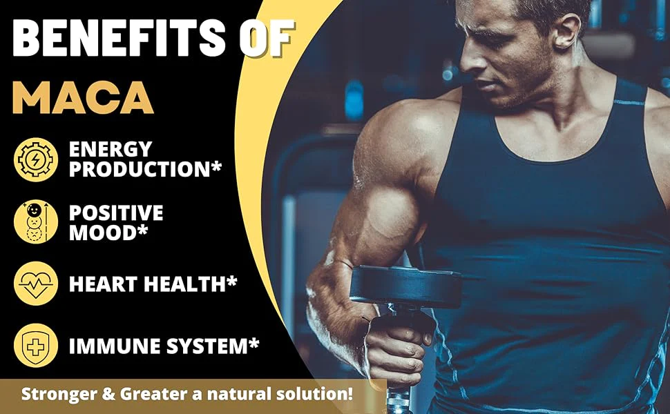 Extra Strength 7-in-1 Herbal Extracts Maca Root Blend for Male Vitality & Overall Wellness - Image 19