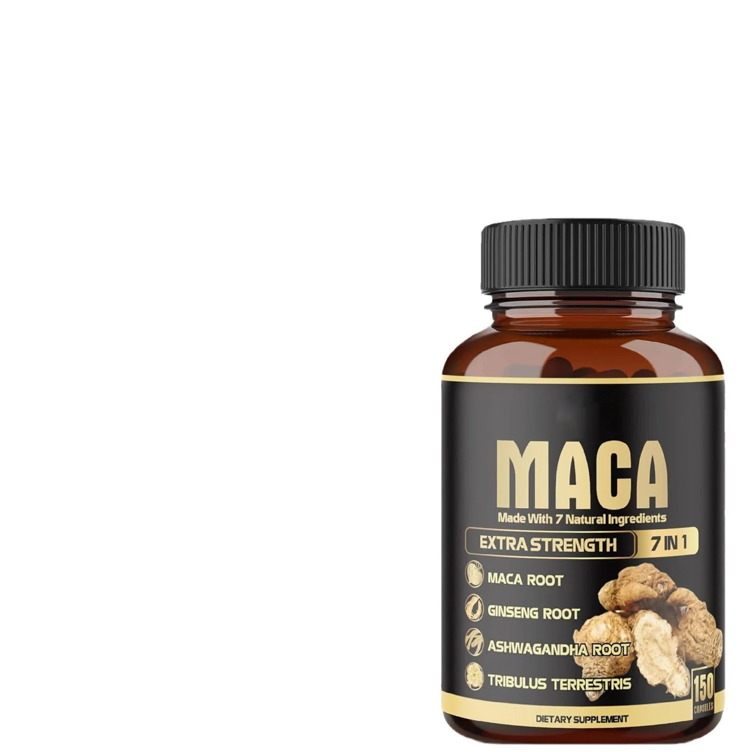 Extra Strength 7-in-1 Herbal Extracts Maca Root Blend for Male Vitality & Overall Wellness - Image 6