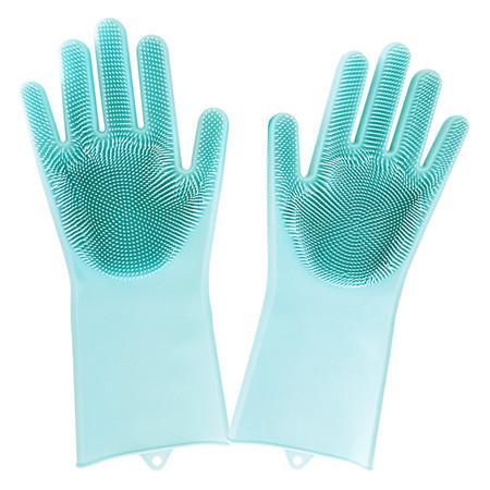 Magic Silicone Dish Washing Gloves - Image 4