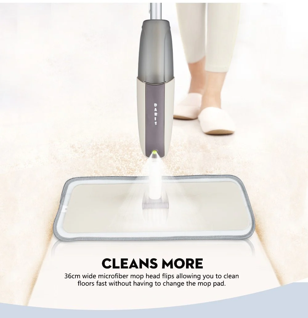 Spray-and-Sweep Quick-Cleaning Microfiber Mop - Image 14