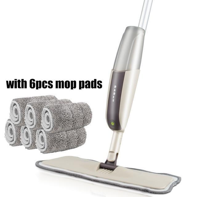 Spray-and-Sweep Quick-Cleaning Microfiber Mop - Image 4