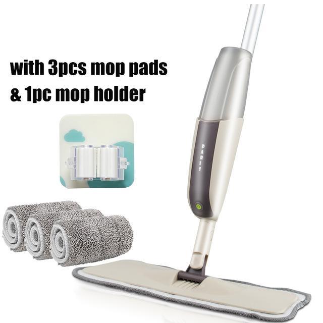 Spray-and-Sweep Quick-Cleaning Microfiber Mop - Image 6