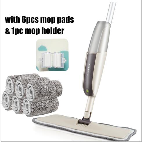 Spray-and-Sweep Quick-Cleaning Microfiber Mop - Image 7