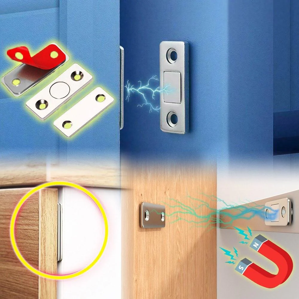Self Adhesive Drill free Magnetic Cabinets & Doors Stopper - Image 14