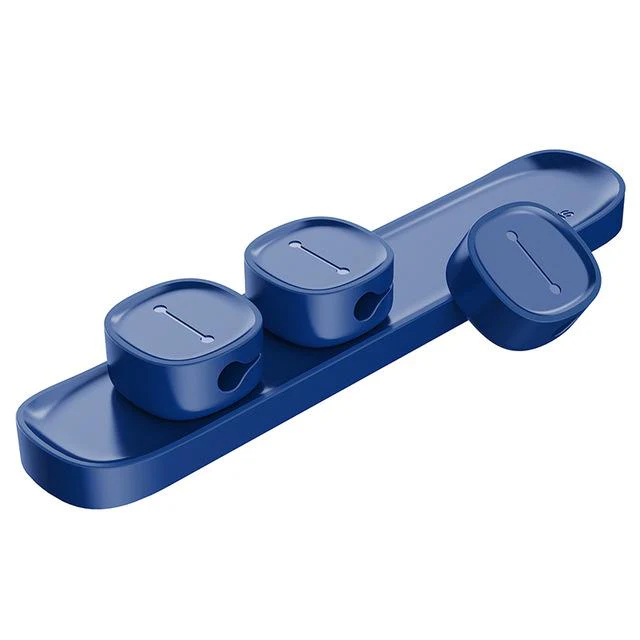 Baseus Magnetic Peel and Stick Cable Clip Organizer - Image 3