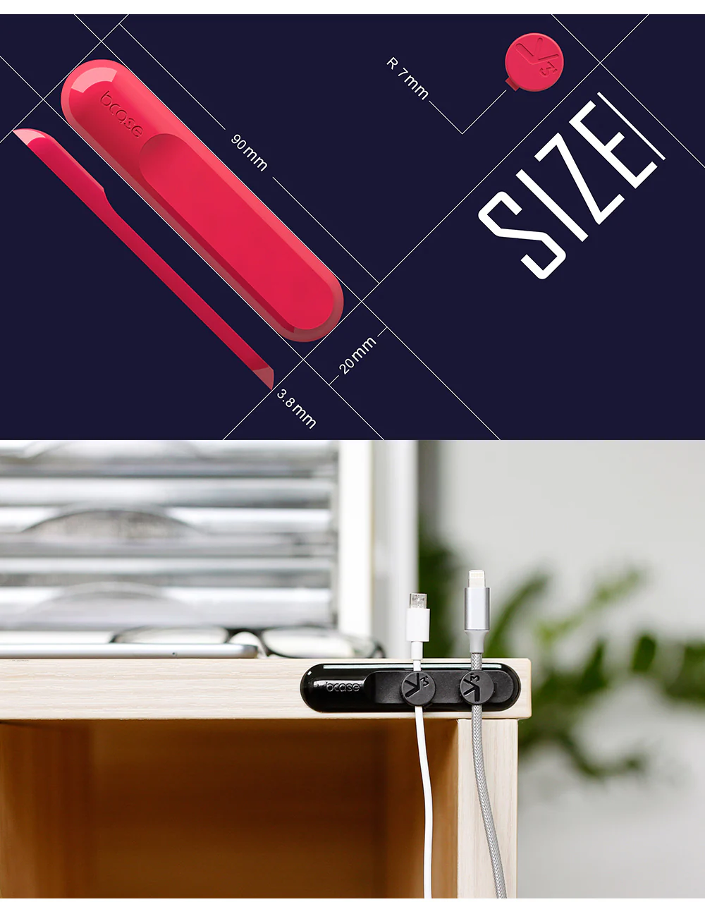 Magnetic Cable Organizer Clip - Image 13