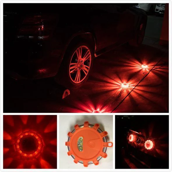 Magnetic LED Emergency Safety Flares (2 pcs) - Image 2