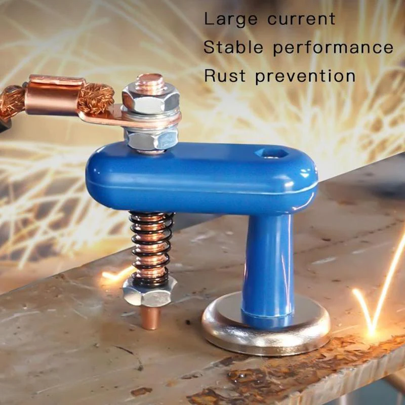 Double/Single Headed Magnetic Welding Ground Clamp - Image 3