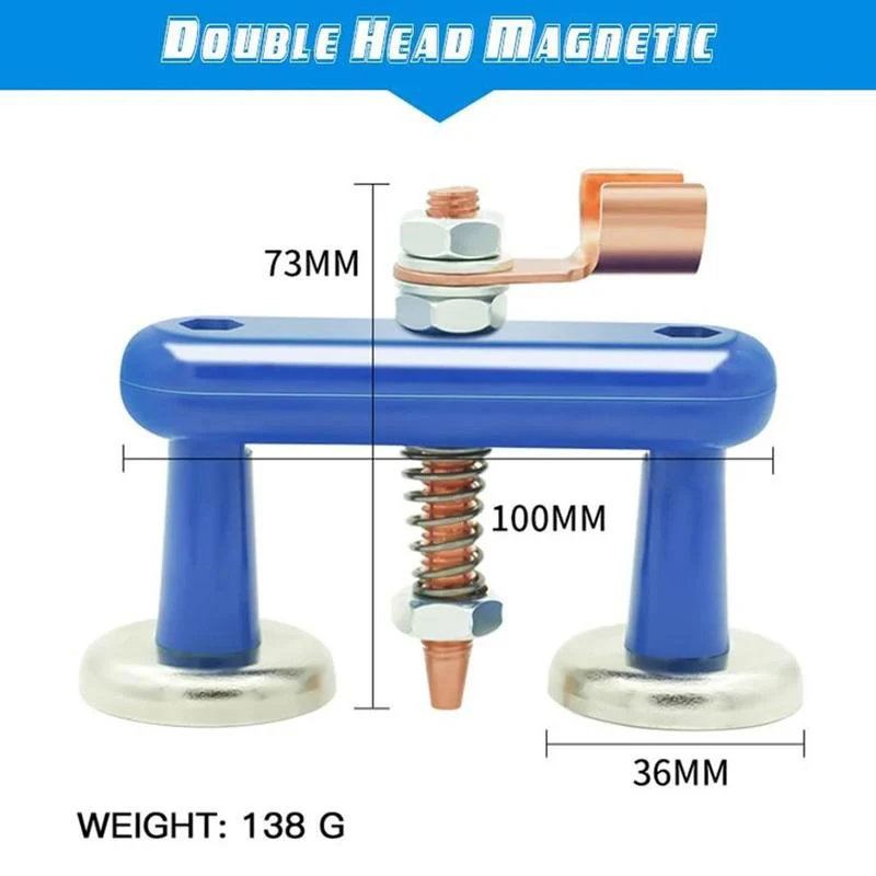 Double/Single Headed Magnetic Welding Ground Clamp - Image 6