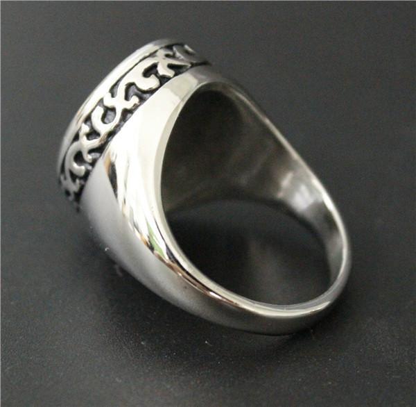 Malta -  Vintage Cross Flower Ring - Image 5