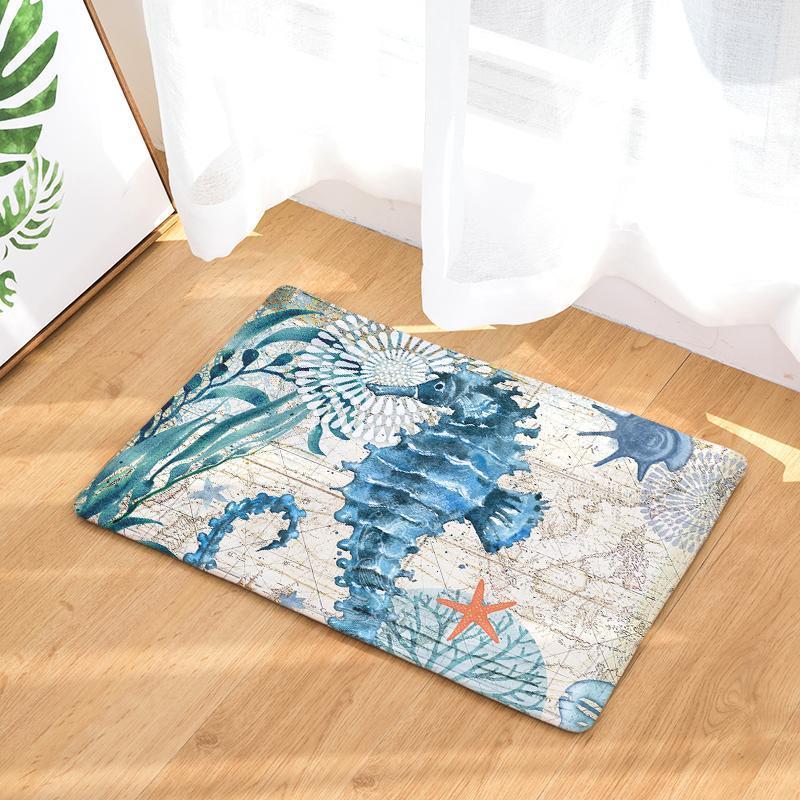 Marine Animals Anti-Slip Floor Mat Carpet - Image 2