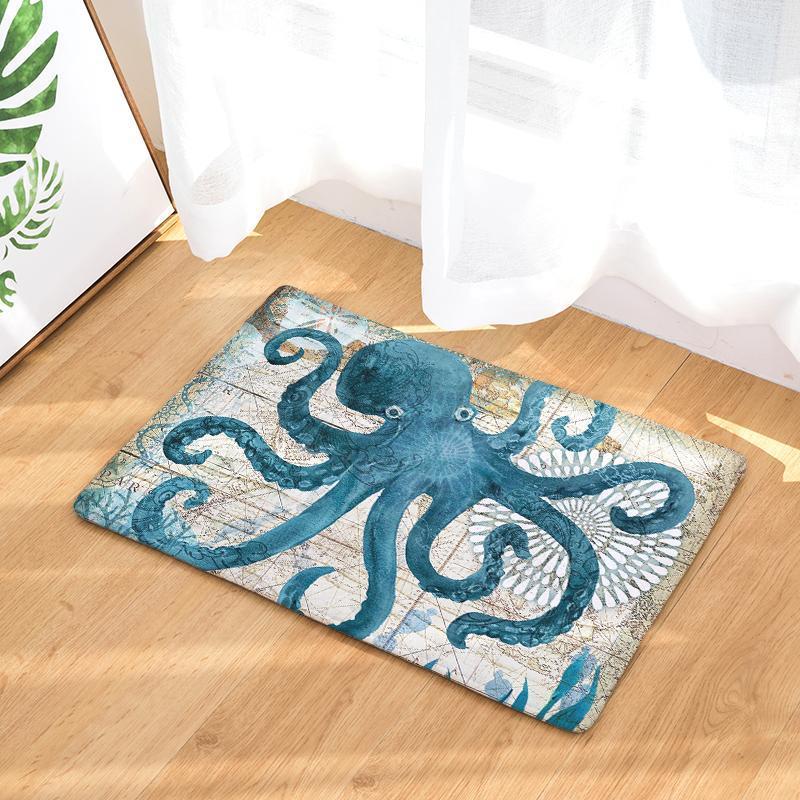 Marine Animals Anti-Slip Floor Mat Carpet - Image 3